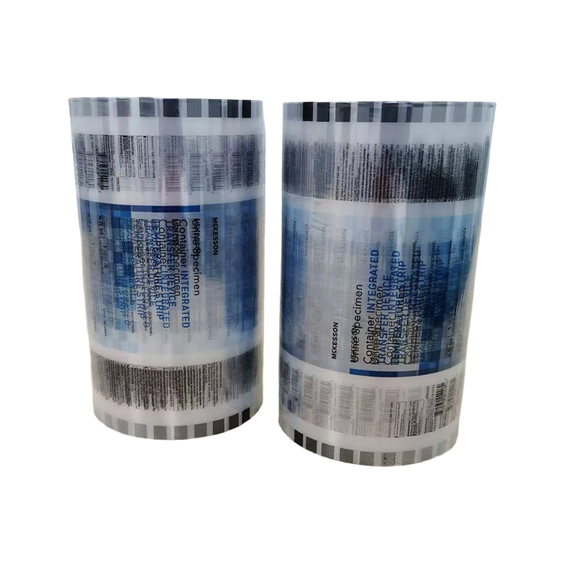 Beschriftete Verpackungsrollfolie