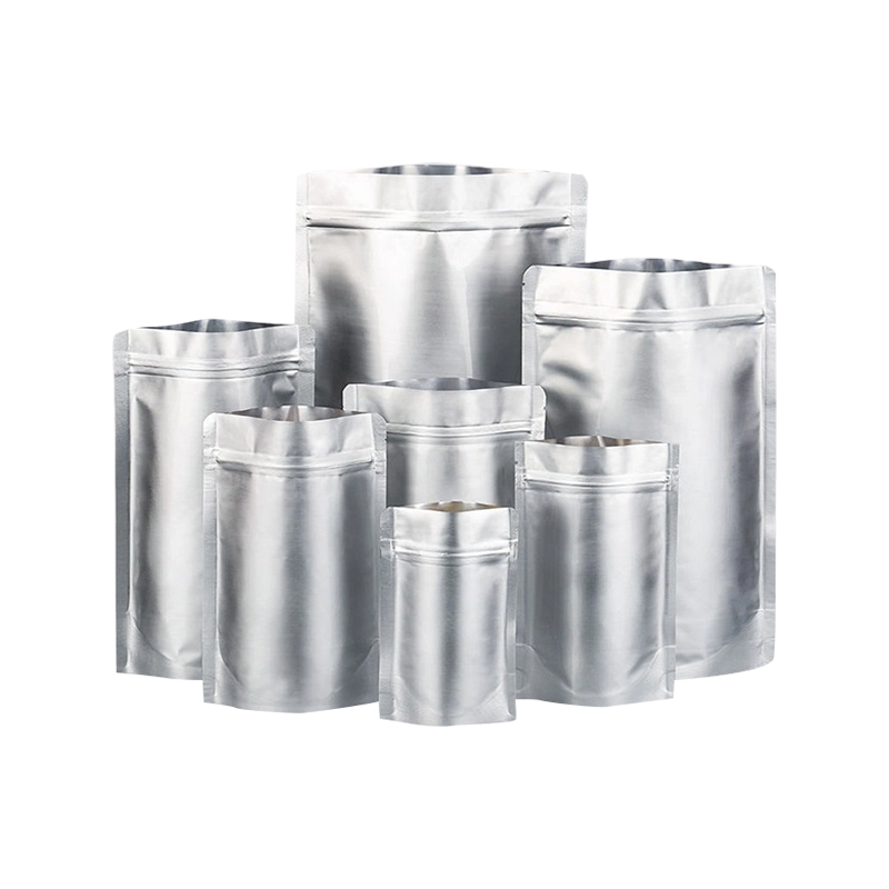 Aluminiumbeschichtete Reißverschlusstasche