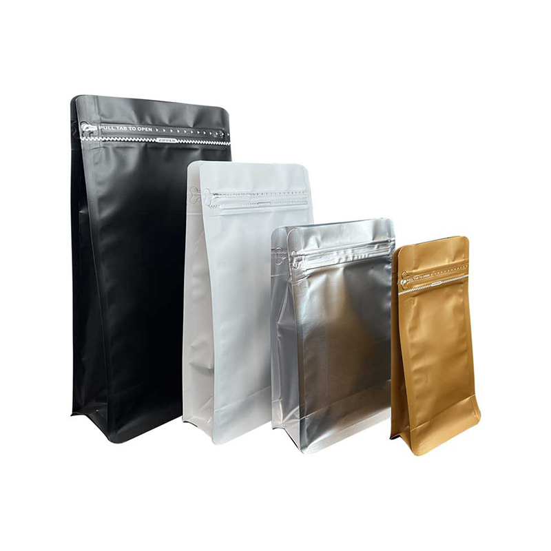 Aluminiumbeschichteter 8-Seiten-Siegelbeutel